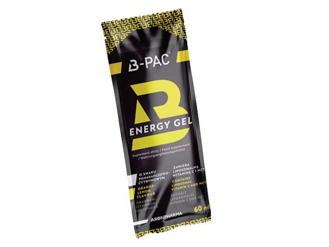 B-PAC Energy Gel interakcje ulotka żel  60 ml