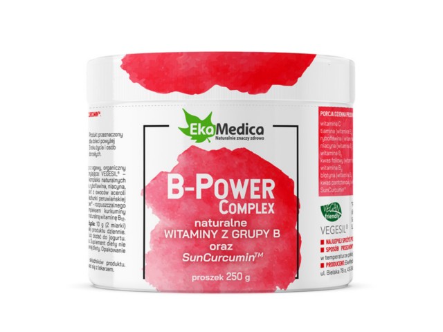 B-Power Complex interakcje ulotka proszek  250 g