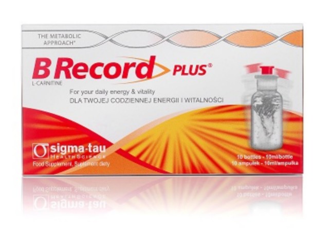 B Record Plus interakcje ulotka płyn doustny 10 ml 10 amp. po 10 ml