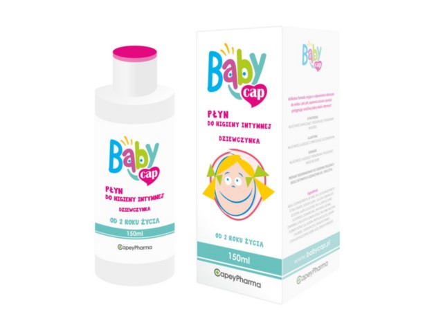 Babycap Płyn do higieny intymnej dziewczynka interakcje ulotka płyn  150 ml