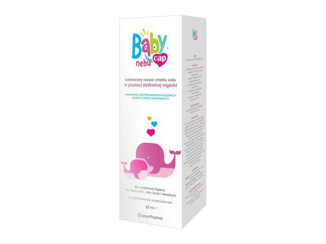 Babynebucap Izotoniczny Roztwór Chlorku Sodu interakcje ulotka roztwór do inhalacji - 85 ml