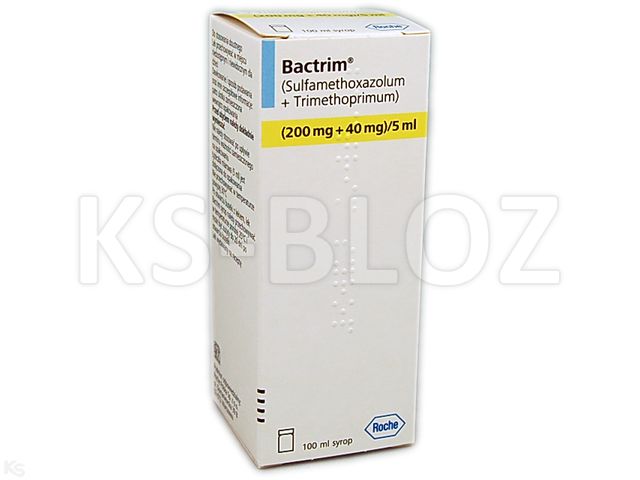 Bactrim interakcje ulotka syrop (200mg+40mg)/5ml 100 ml