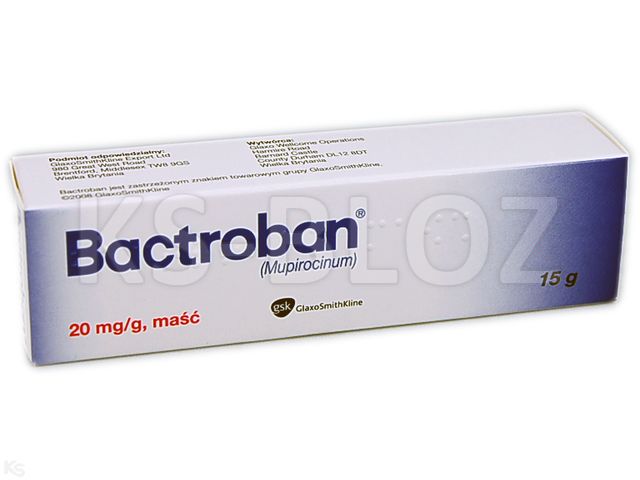 Bactroban interakcje ulotka maść 20 mg/g 15 g (tub.)