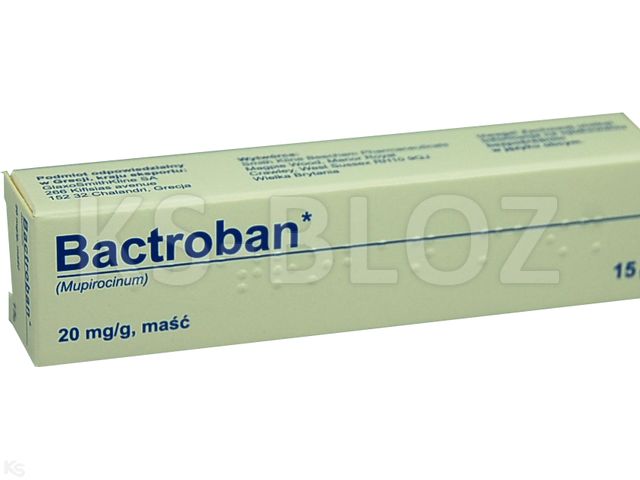 Bactroban interakcje ulotka maść 20 mg/g 