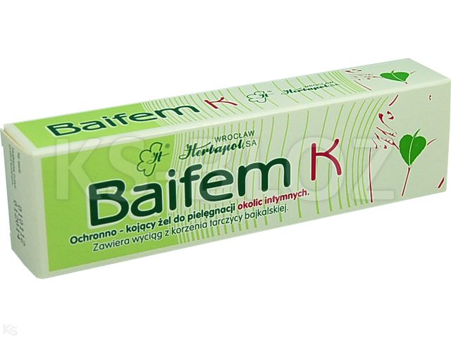 Baifem K interakcje ulotka żel  40 g (tub.)