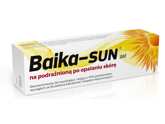 Baika-Sun interakcje ulotka żel  40 g | tuba