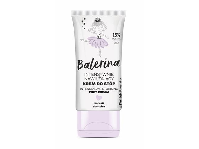 Balerina by Floslek Krem do stóp intensywnie nawilżający interakcje ulotka   50 ml