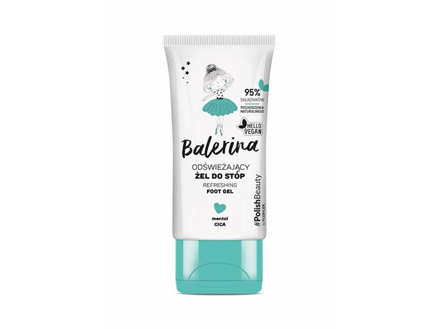 Balerina by Floslek Żel do stóp odświeżający interakcje ulotka żel  50 ml