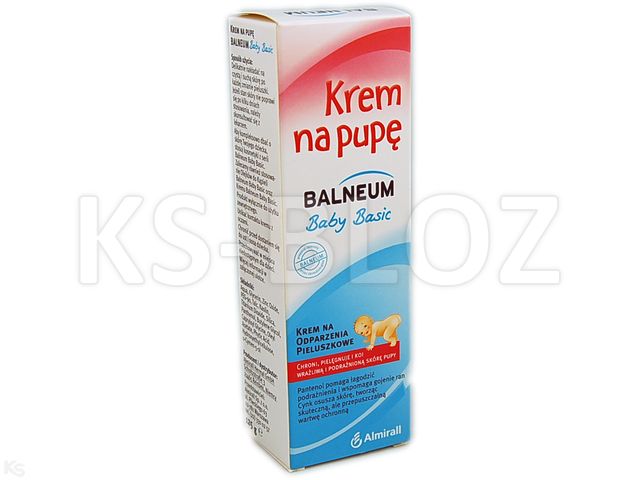 Balneum Baby Basic Krem na pupę interakcje ulotka   125 g