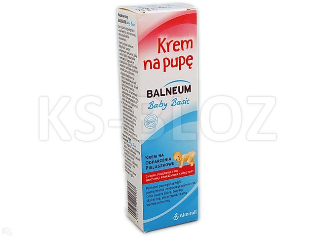 Balneum Baby Basic Krem na pupę interakcje ulotka   75 g