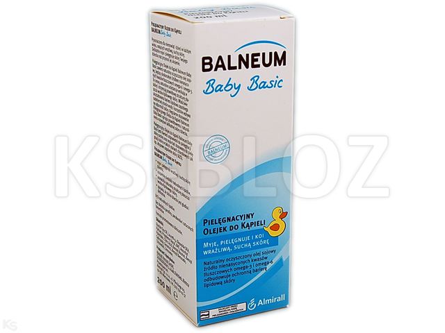 Balneum Baby Basic Olejek do kąpieli pielęgnacyjny interakcje ulotka   200 ml