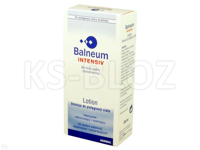Balneum Intensiv interakcje ulotka lotion  200 ml