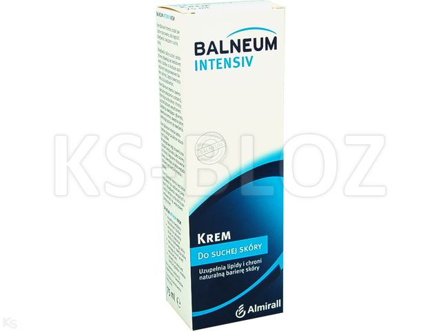 Balneum Intensiv Krem nawilżający skóra sucha i bardzo sucha interakcje ulotka krem  75 ml