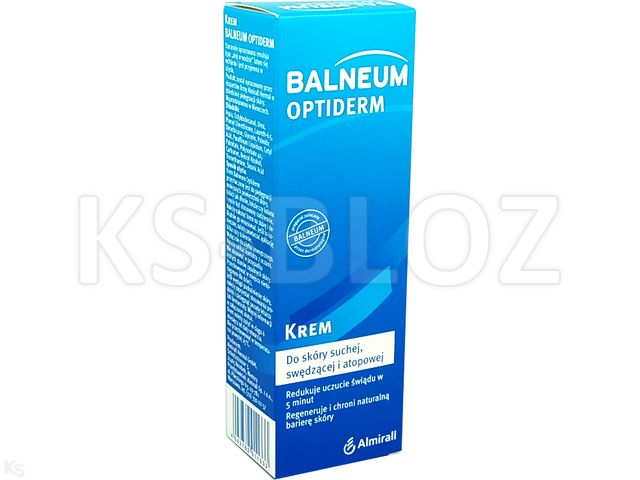 BALNEUM OPTIDERM Krem interakcje ulotka krem - 75 ml