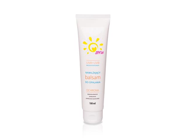 Balsam do opalania SPF 8 interakcje ulotka balsam - 100 ml