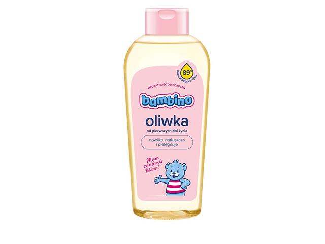 Bambino Oliwka dla niemowląt i dzieci interakcje ulotka olejek  300 ml