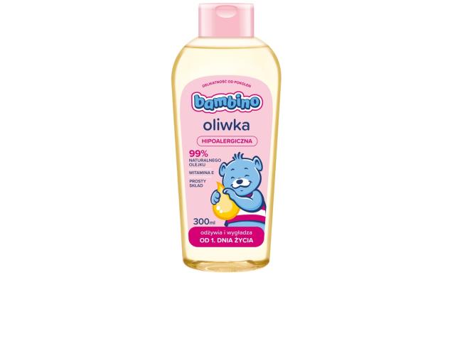 Bambino Oliwka hipoalergiczna od 1. dnia życia interakcje ulotka oliwka  300 ml