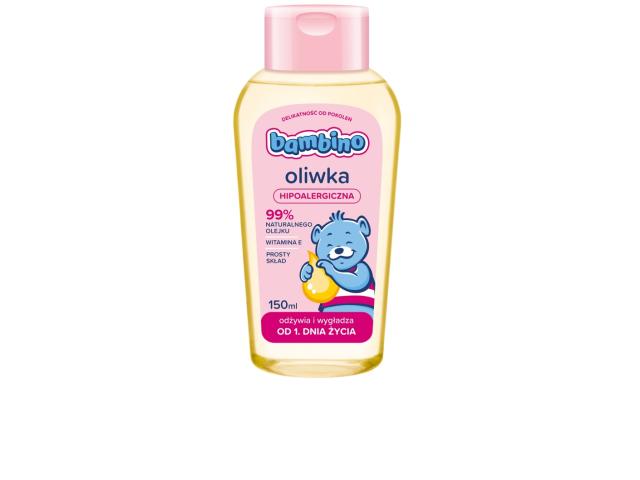 Bambino Oliwka hipoalergiczna od 1. dnia życia interakcje ulotka oliwka  150 ml