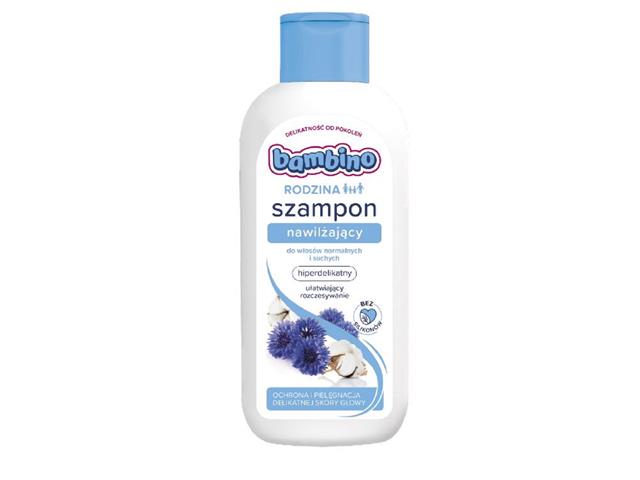 Bambino Rodzina Szampon do mycia włosów nawilżający interakcje ulotka szampon - 400 ml