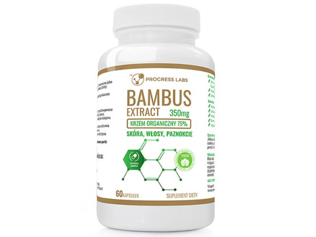 Bamboo Extract 350mg interakcje ulotka kapsułki - 60 kaps.