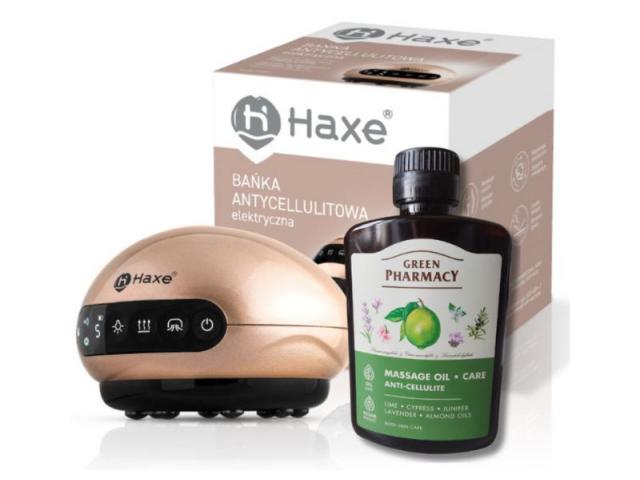 Bańka Antycellulitowa elektryczna z olejkiem interakcje ulotka urządzenie  1 szt.