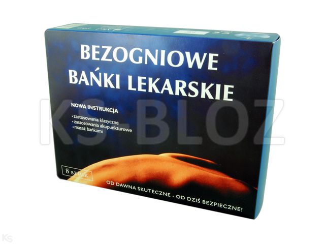 Bańka lek.bezog. mała interakcje ulotka  - 8 szt.