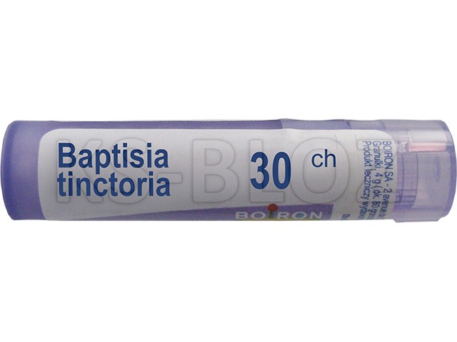 Baptisia Tinctoria 30 CH interakcje ulotka granulki  4 g