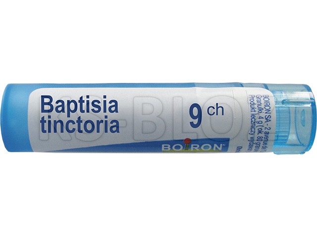 Baptisia Tinctoria 9 CH interakcje ulotka granulki  4 g