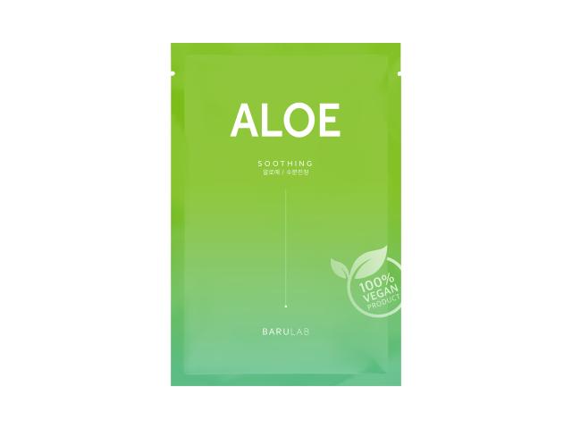 Barulab The Clean Vegan Mask Aloe Maska do twarzy z ekstraktem z aloesu interakcje ulotka maseczka  23 g