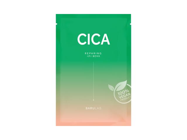 Barulab The Clean Vegan Mask Cica Maseczka regenerująca w płachcie interakcje ulotka maseczka - 23 g