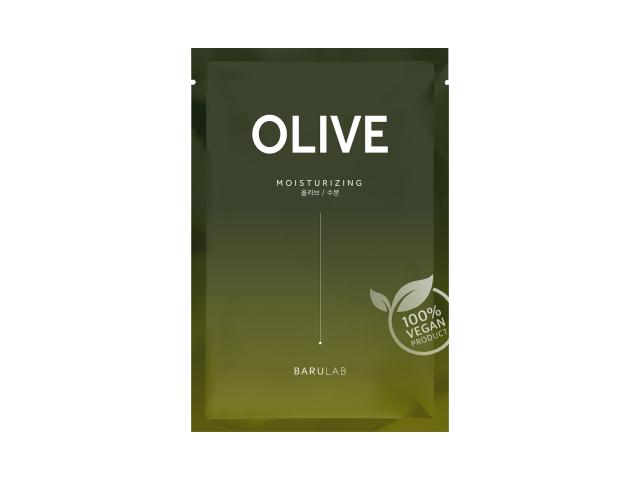 Barulab The Clean Vegan Mask Olive Maska nawilżająca z oliwą z oliwek interakcje ulotka maseczka - 23 g