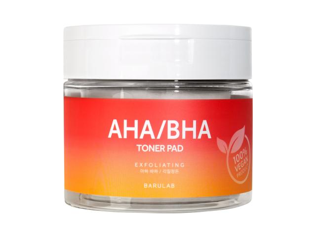 Barulab The Clean Vegan Toner Pad Aha/Bha Tonik w płatkach oczyszczająco-złuszczający interakcje ulotka płatki - 60 szt.