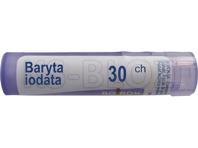 Baryta Iodata 30 CH interakcje ulotka granulki - 4 g