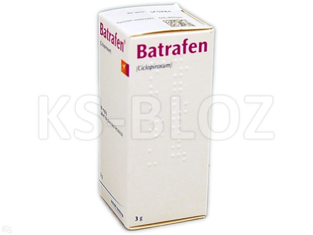 Batrafen interakcje ulotka lakier do paznokci leczniczy 80 mg/g 3 g