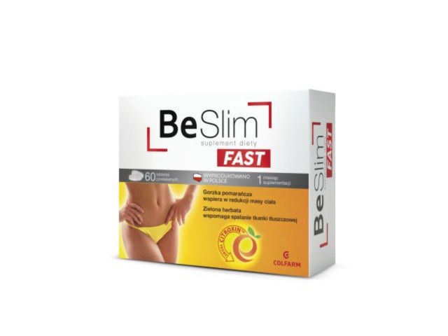 Be Slim Fast interakcje ulotka tabletki  60 tabl.