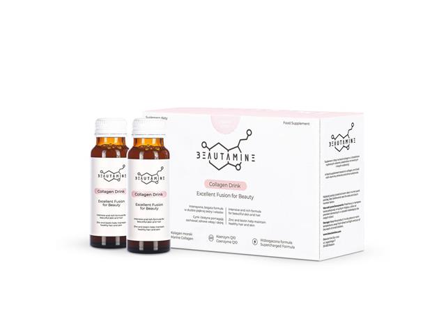Beautamine Collagen Drink interakcje ulotka napój - 10 but. po 50 ml