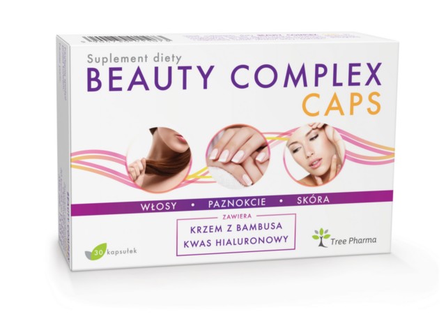 Beauty Complex Caps interakcje ulotka kapsułki twarde  30 kaps.