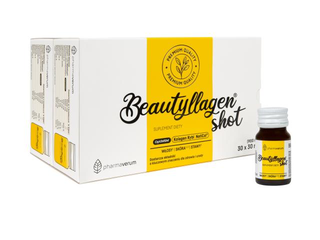 Beautyllagen Shot interakcje ulotka płyn - 30 szt. po 30 ml