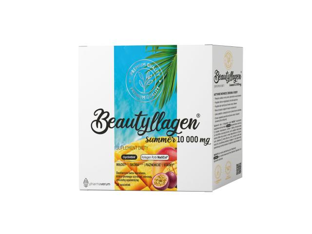 Beautyllagen Summer 10000 mg interakcje ulotka saszetka - 30 sasz. po 11,8 g
