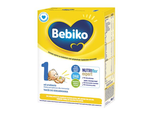 Bebiko 1 Nutriflor Expert interakcje ulotka proszek do podawania w wodzie/mleku do picia - 600 g