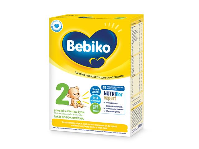 Bebiko 2 Nutriflor Expert interakcje ulotka proszek  600 g