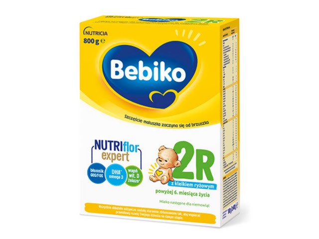 Bebiko 2 R Mleko powyżej 6 miesięcy interakcje ulotka   800 g