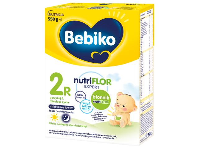 Bebiko 2 R Nutriflor Expert 6 m+ interakcje ulotka proszek - 550 g