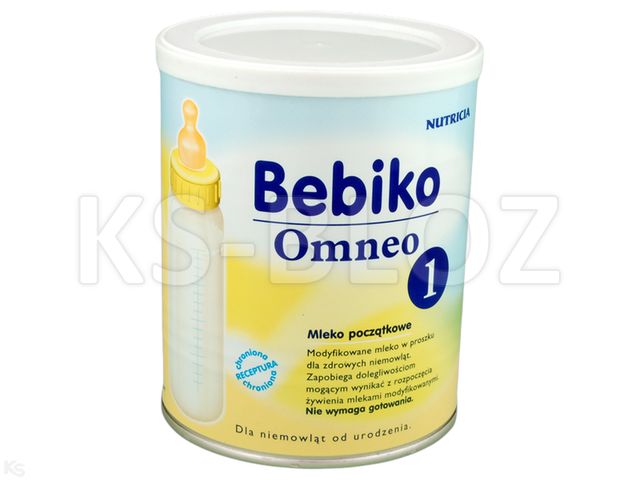 Bebiko Omneo 1 od 1 miesiąca interakcje ulotka proszek  400 g