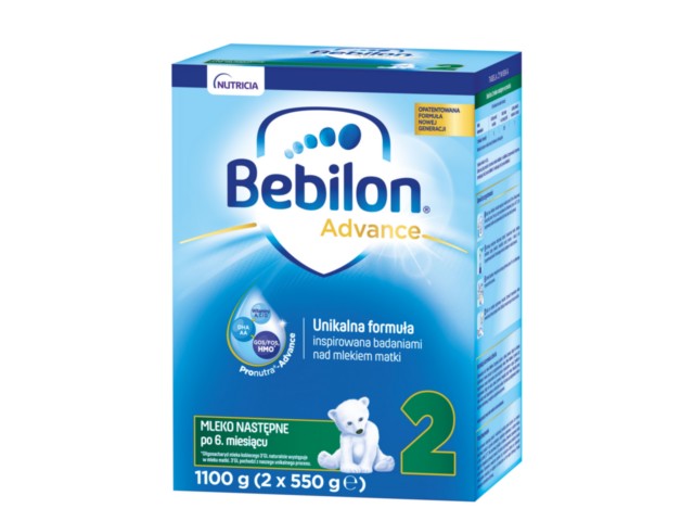 Bebilon 2 interakcje ulotka proszek  1,1 kg