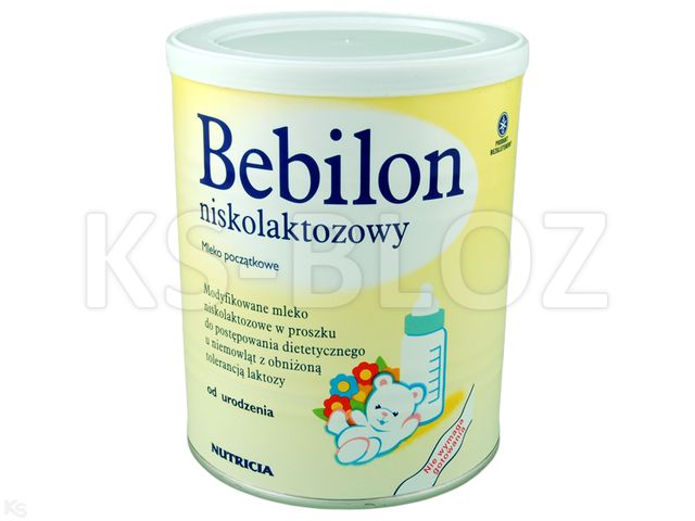 Bebilon Low Lactose interakcje ulotka proszek  400 g