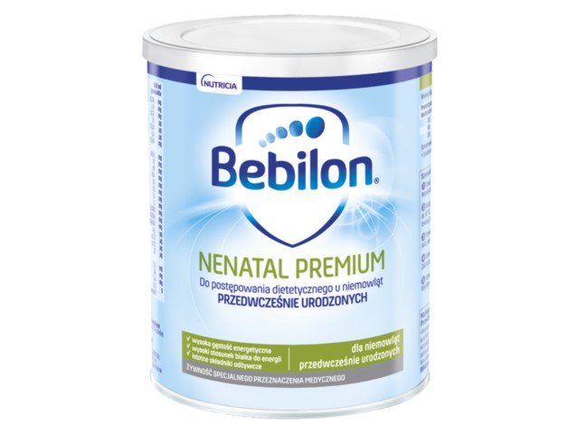 Bebilon Nenatal Premium interakcje ulotka proszek  400 g (puszka)