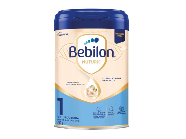 Bebilon Nuturis 1 Mleko początkowe od urodzenia interakcje ulotka proszek 750 g