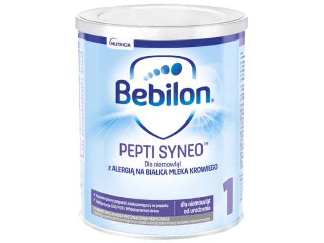 Bebilon Pepti 1 Syneo interakcje ulotka proszek  400 g