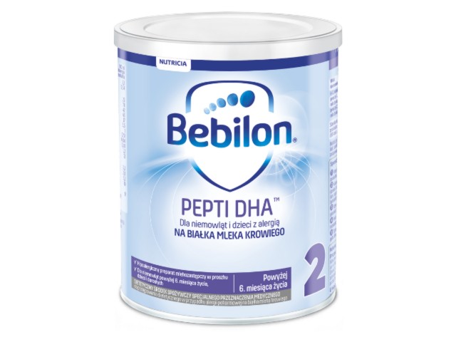 Bebilon Pepti 2 DHA interakcje ulotka proszek  400 g
